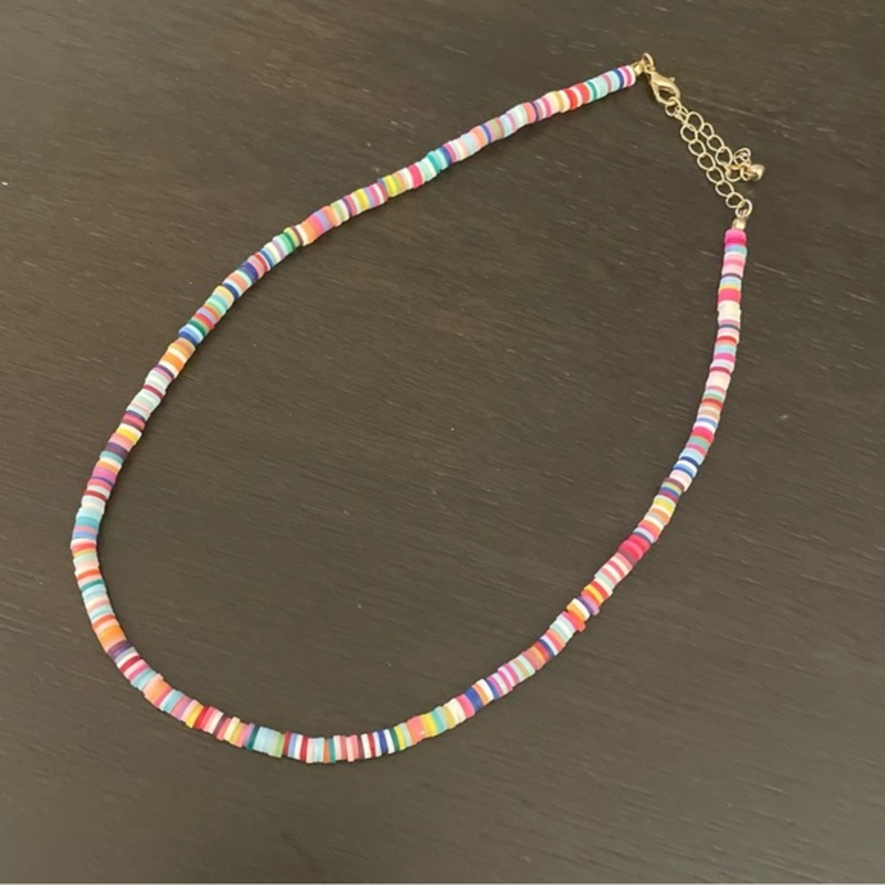Colorful choker necklace NWT